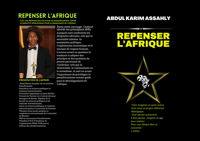 Repenser l'Afrique: Changeons notre façon de penser pour changer l'Afrique… 